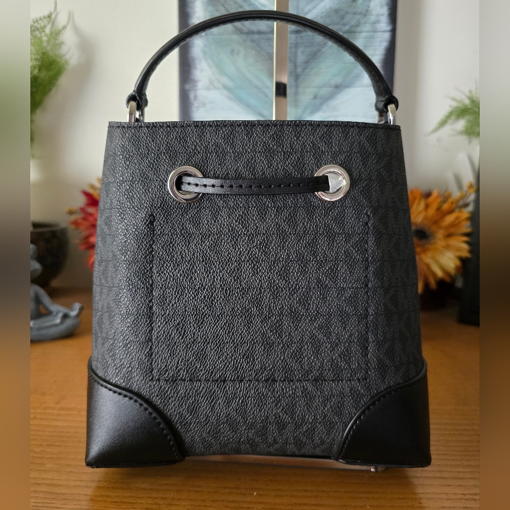 Michael Kors Charcoal and Black Mini Bag - Picture 2 of 11